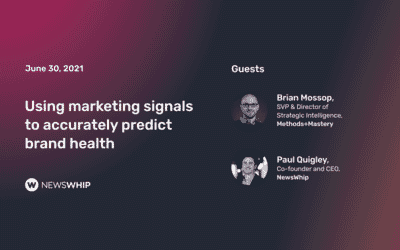 #21: Using marketing signals to accurately predict brand health